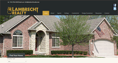 Desktop Screenshot of lambrechtrealty.com